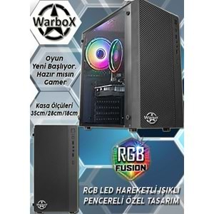 Warbox Neon Pro i5 650 8gb Ram 256gb Ssd 250gb Hdd R7 240-2GB 19.5 HD Monitör