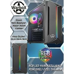 WARBOX Godo Mix Xeon X5650 32gb Ram 256gb Ssd 250gb Hdd R7 240-2gb Oyuncu Bilgisayarı