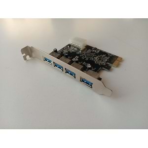 4 PORTLU Pcı Express USB 3.0 Kart Çoklayıcı VL805 Çip