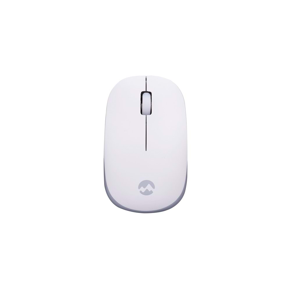 Everest KM- 6063 Beyaz/Gri Kablosuz Q Multimedia Klavye + Mouse Set